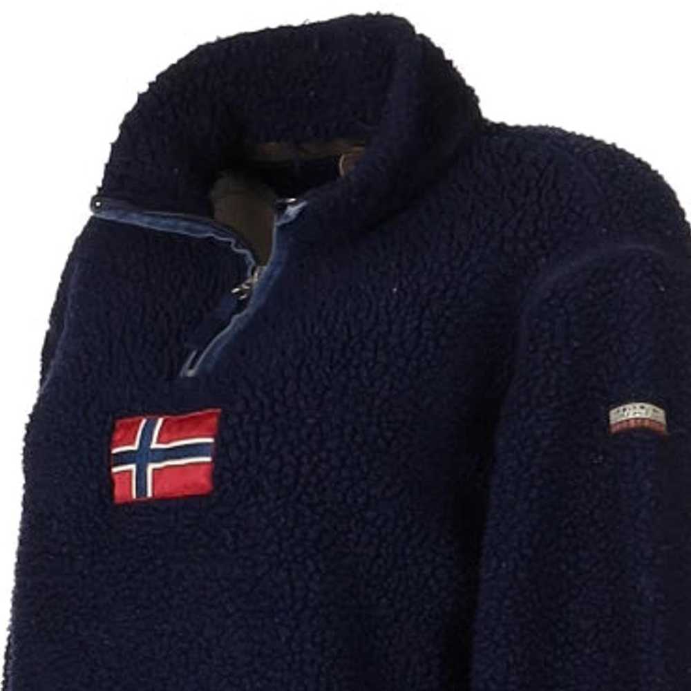 Napapijri Fleece - Large Blue Polyester - image 6