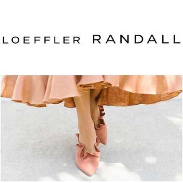 LOEFFLER RANDALL WOMEN'S LANGLEY RUFFLE DUSTY ROSE