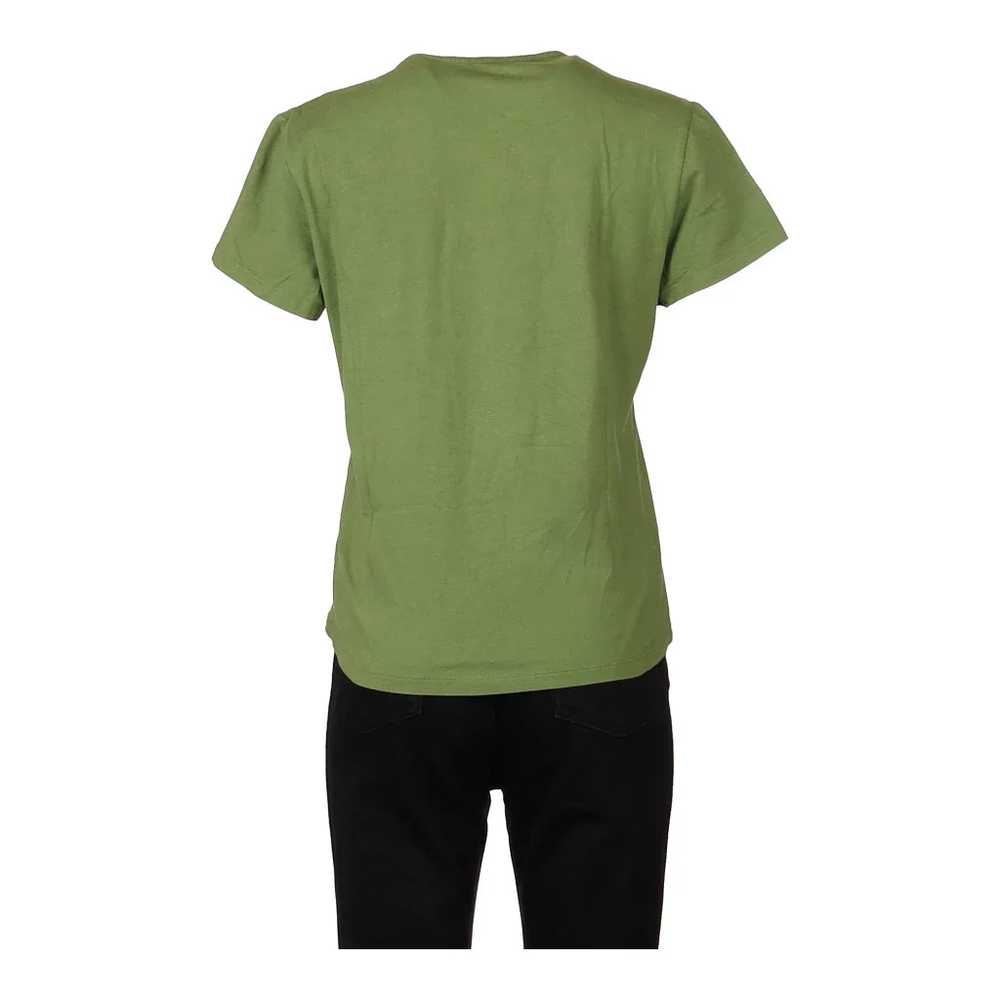 Costume National Spellout T-Shirt - Large Green C… - image 3