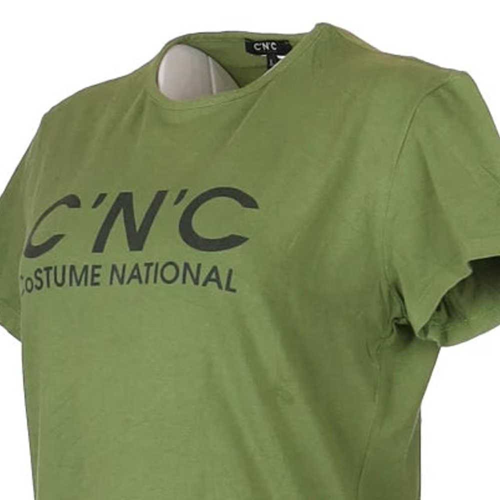 Costume National Spellout T-Shirt - Large Green C… - image 6