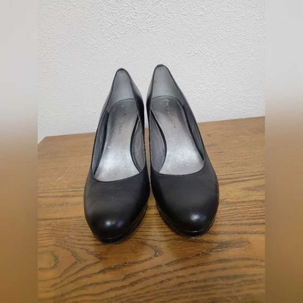 Anne Klein AK Black Round-Toed Stiletto Heel Pump… - image 3