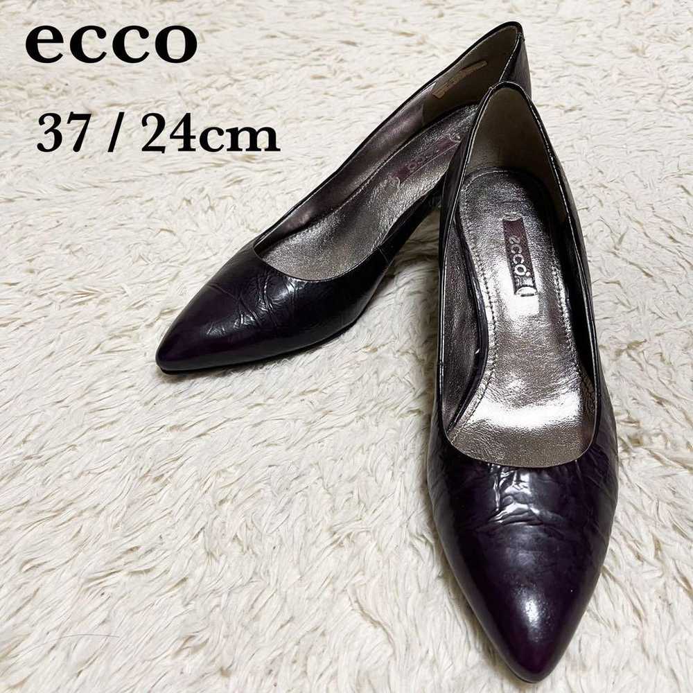 【Excellent Condition】ecco 24cm High Heel Pointed … - image 1