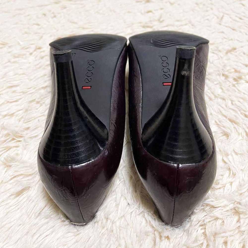 【Excellent Condition】ecco 24cm High Heel Pointed … - image 8