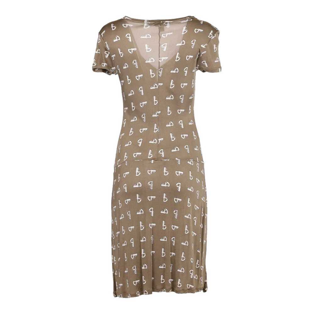 Tricot Max & Co Graphic Midi Dress - Large Khaki … - image 3