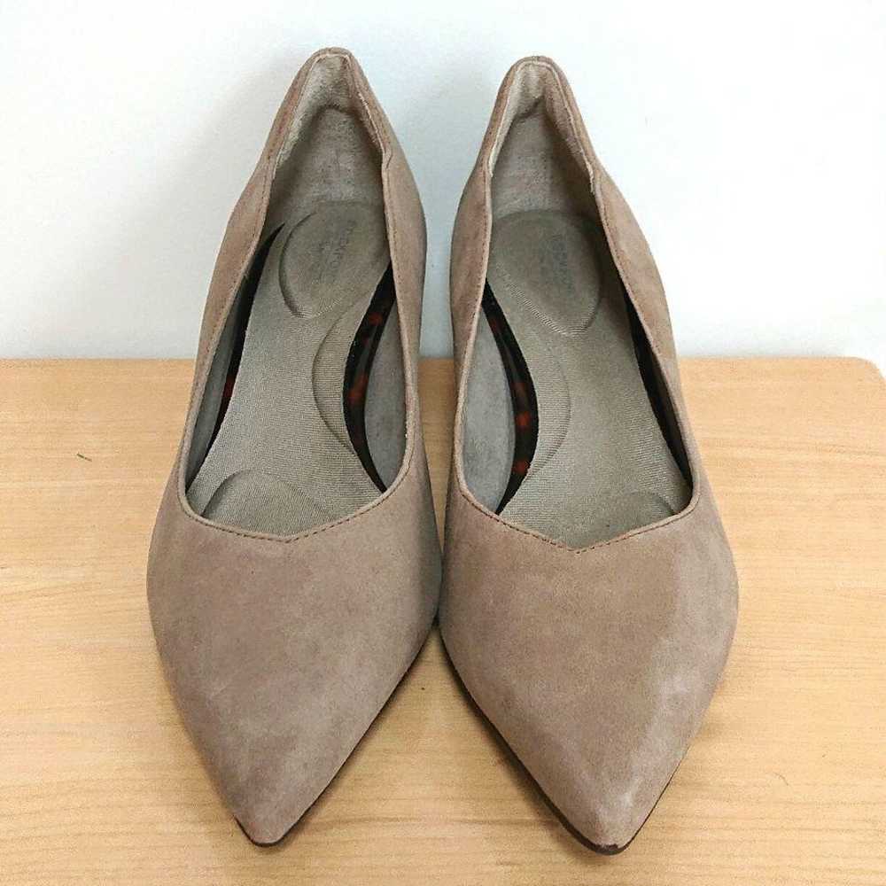 ROCKPORT Total Motion Scallop Suede Pumps, excell… - image 11