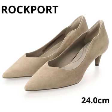 ROCKPORT Total Motion Scallop Suede Pumps, excell… - image 1