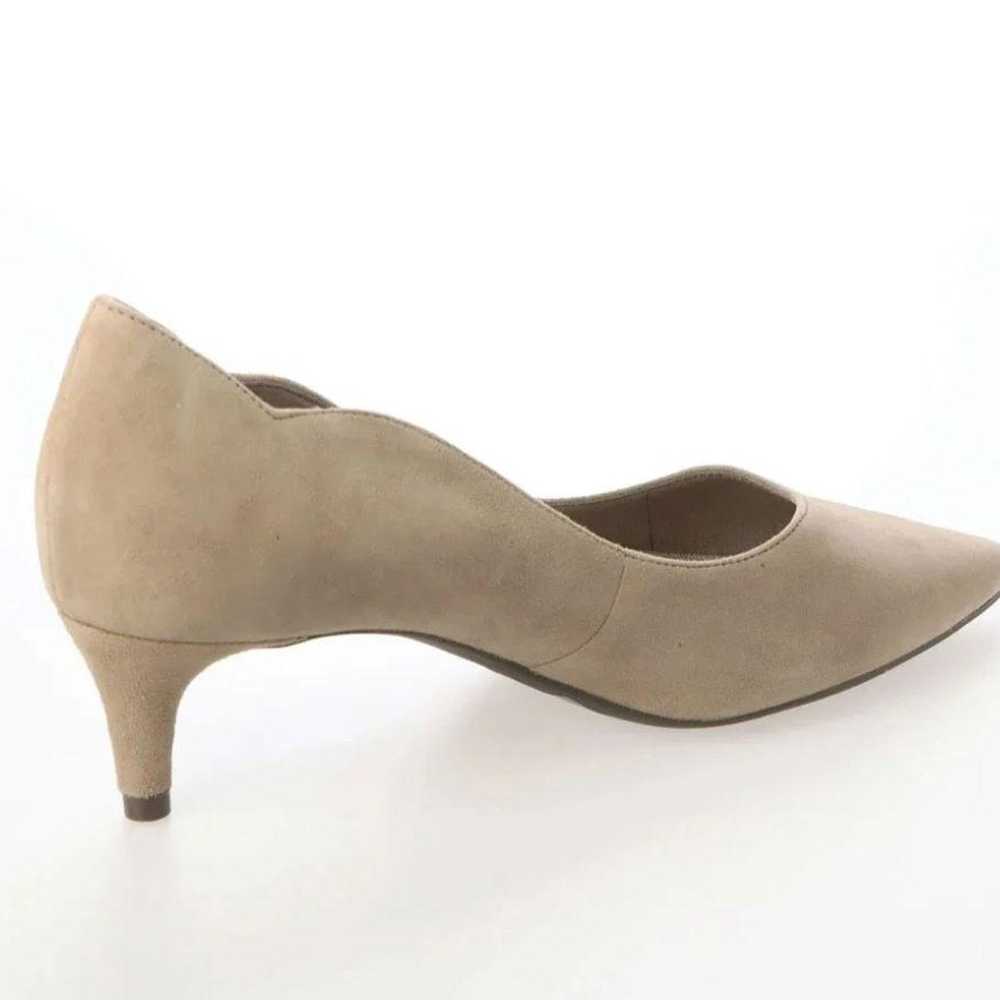 ROCKPORT Total Motion Scallop Suede Pumps, excell… - image 3