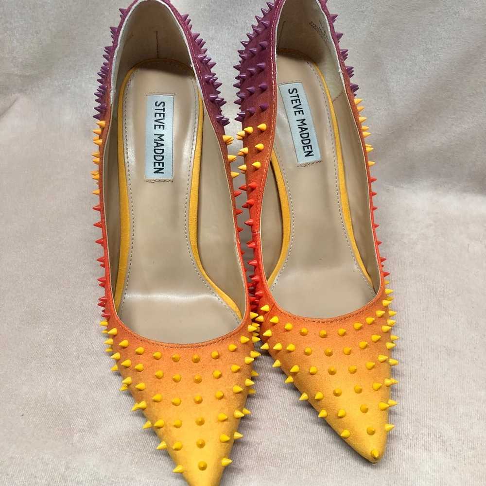 Steve Madden women's spiked pump Stilettos VALA-S… - image 7