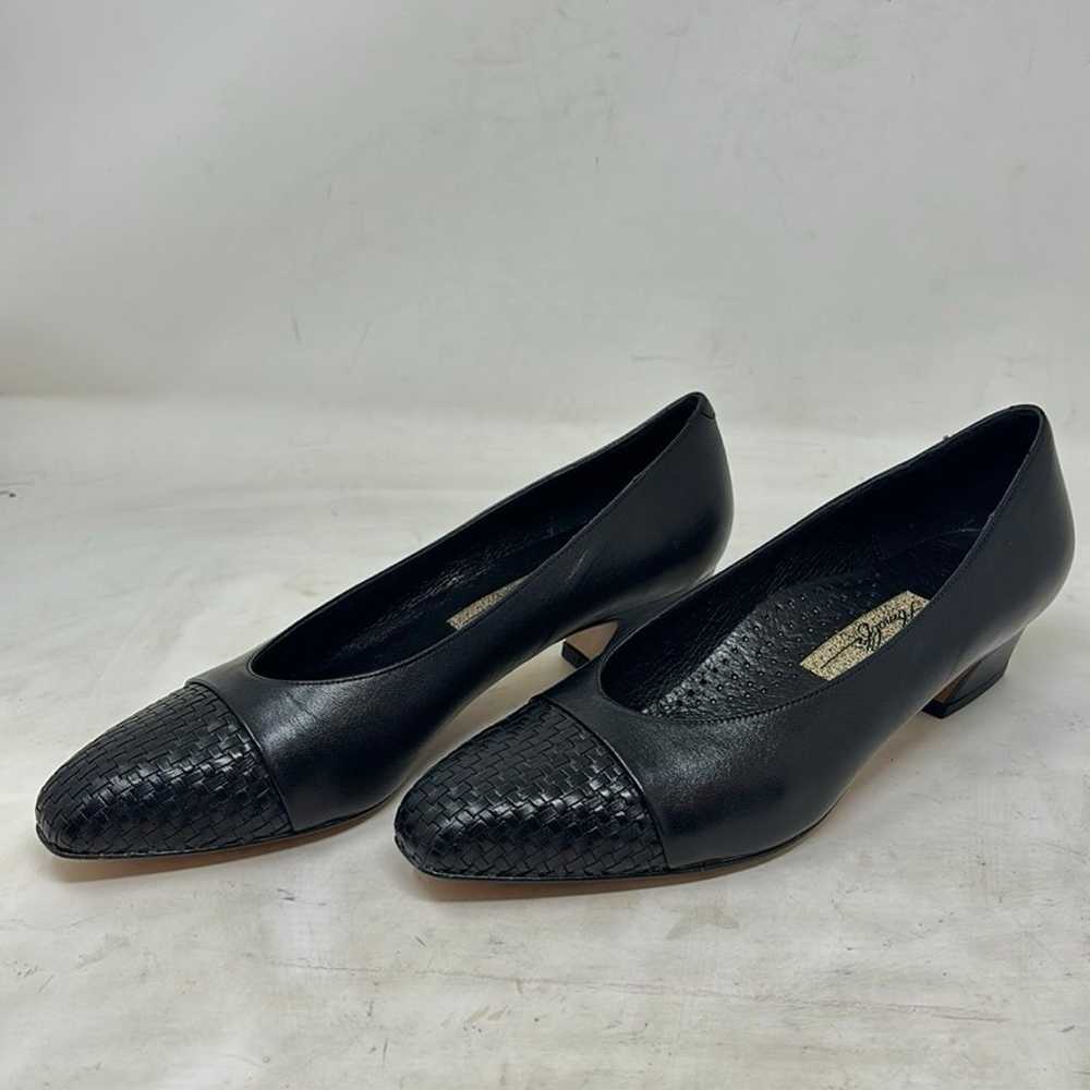 New women’s Amalfi Simpson basket weave black hill - image 1