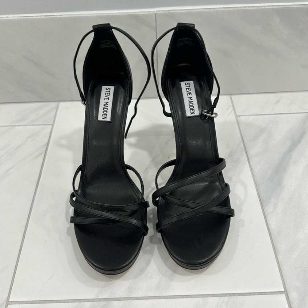 NEW! Black Steve Madden Kammi Strappy Platform Sa… - image 6