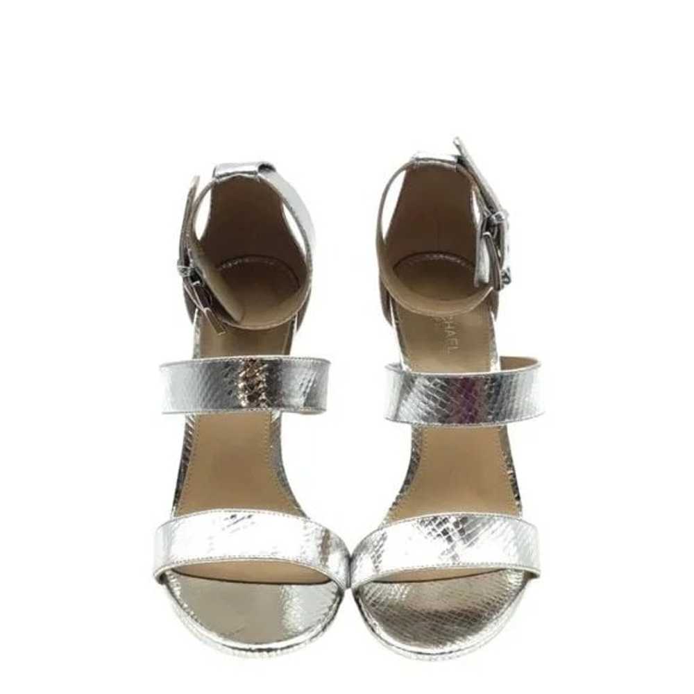 Michael Michael Kors Amal Sandal Silver Open Toe … - image 3