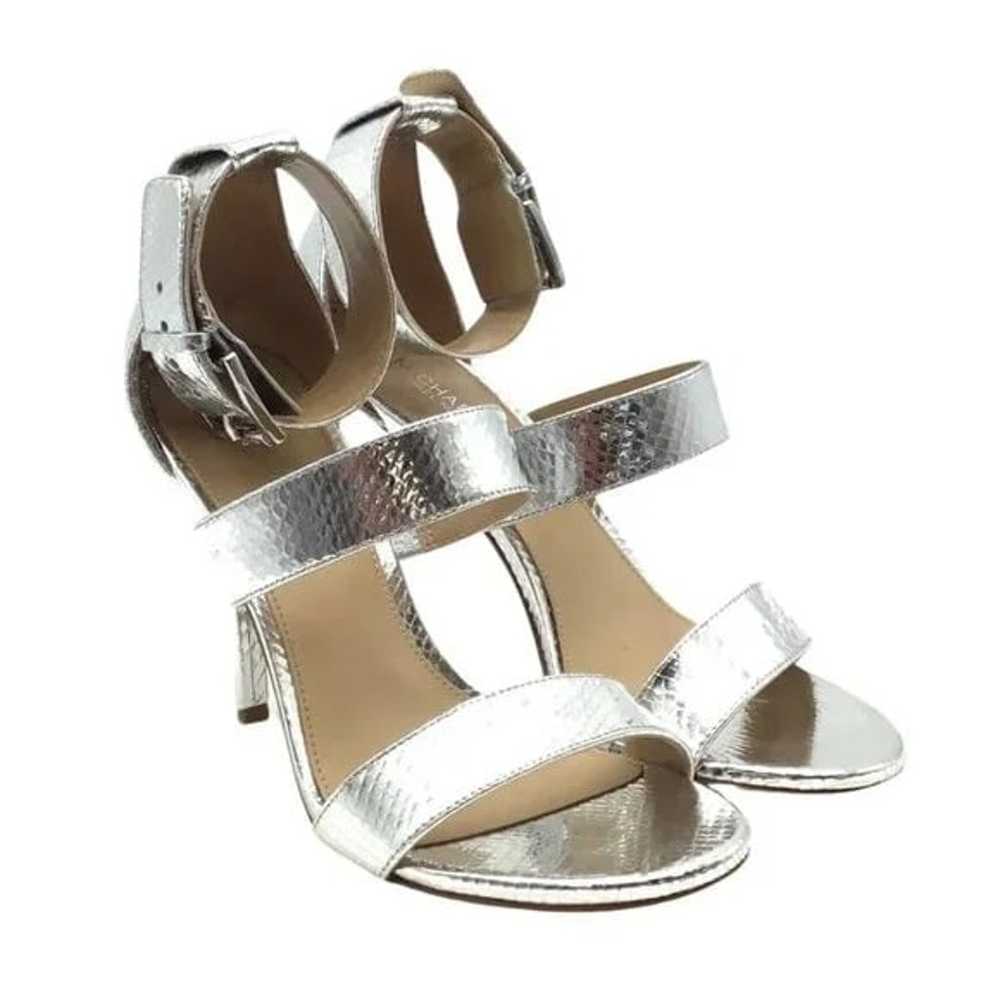 Michael Michael Kors Amal Sandal Silver Open Toe … - image 5