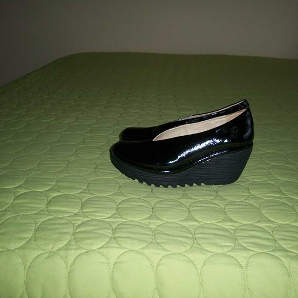 Fly London Black Patent Leather Shoes - image 6