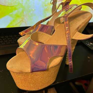 Unicorn pleaser heels size 11