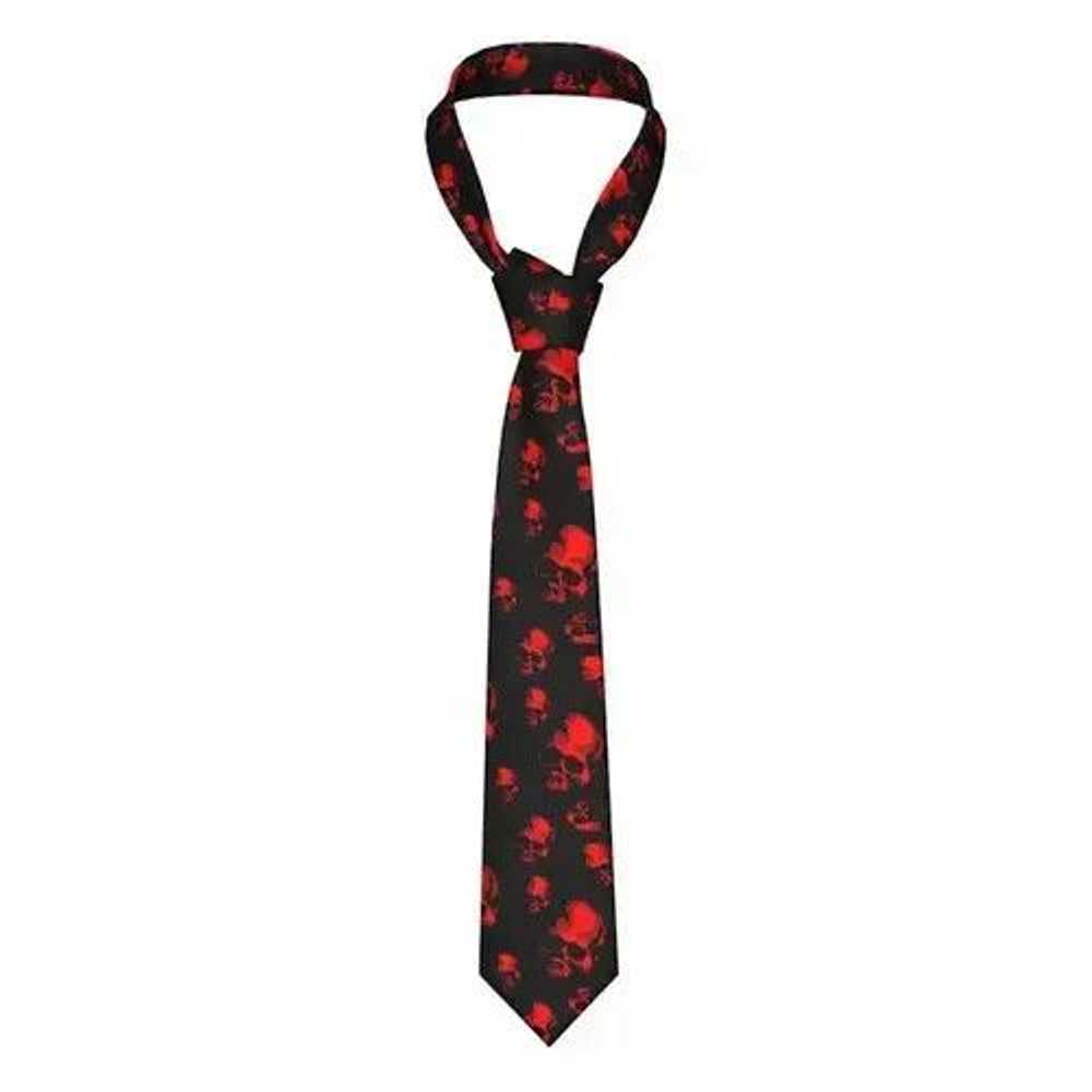 Streetwear Skull punk necktie - image 1