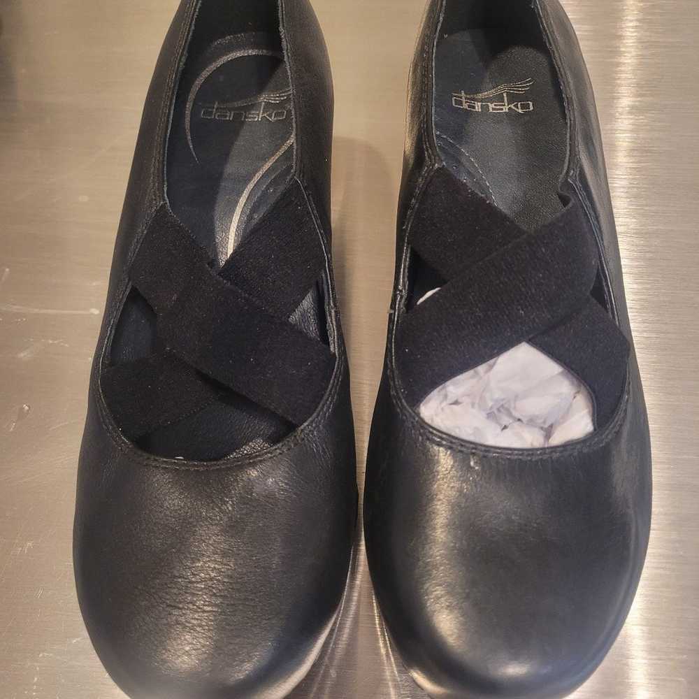 New Very Rare Dansko Women TRACI Black Platform P… - image 4