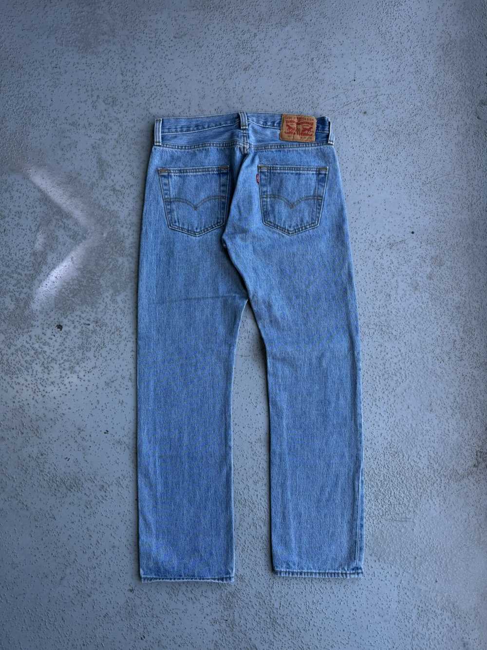 Jean × Levi's × Streetwear Y2K Levis 501 blue den… - image 2