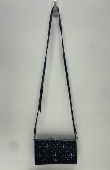 COACH 31731 Callie Foldover Prairie Leather Clutch