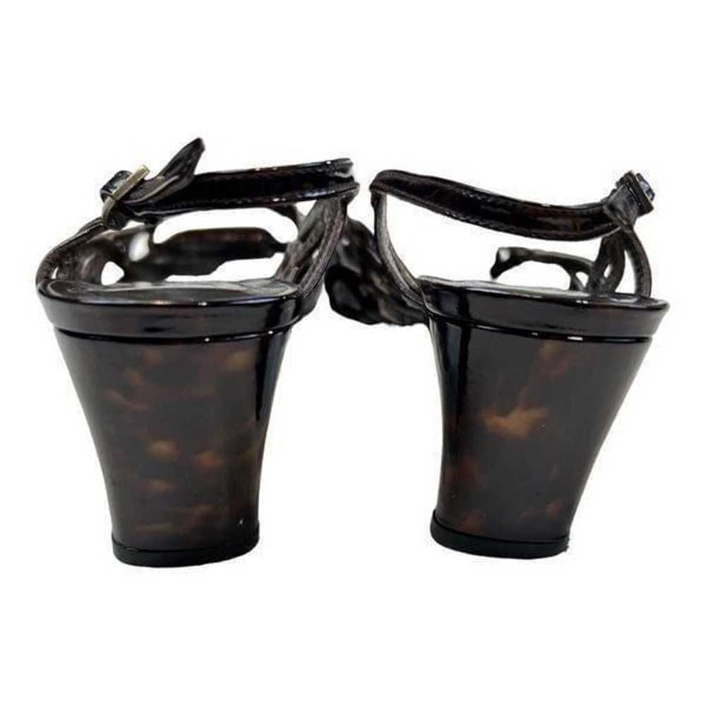 Stuart Weitzman Tangle Square Toe Patent Leather … - image 7