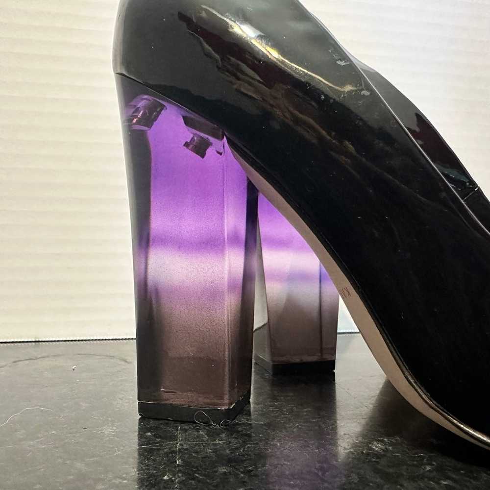 Katy Perry Black Lucite Pumps Heels Gorgeous Size… - image 7