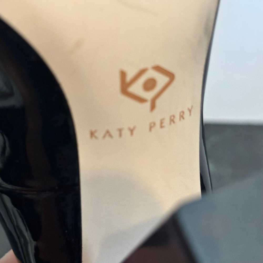 Katy Perry Black Lucite Pumps Heels Gorgeous Size… - image 9