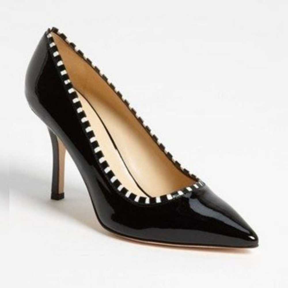 Kate Spade New York Patent Leather Pointed Toe Pi… - image 1