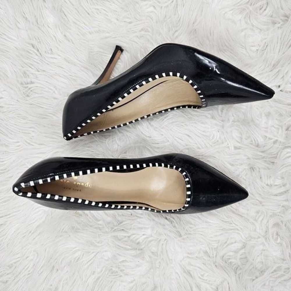 Kate Spade New York Patent Leather Pointed Toe Pi… - image 3