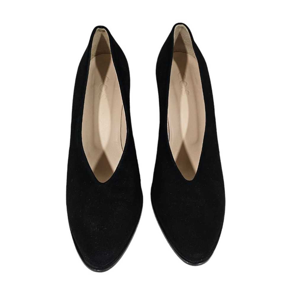 COS Black Velvet Heels Size 9.5 - image 3