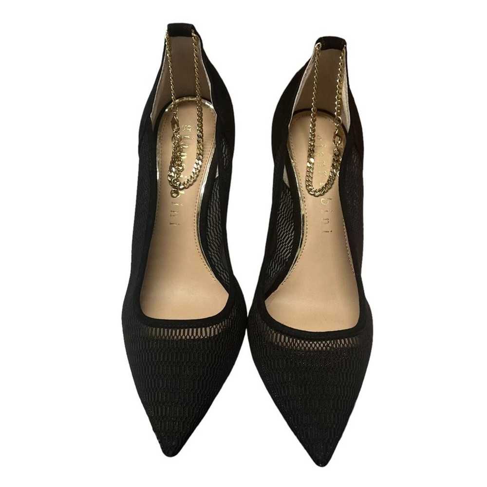 Gianni Bini Sisson Mesh Ankle Chain Pumps Size 8.5 - image 3