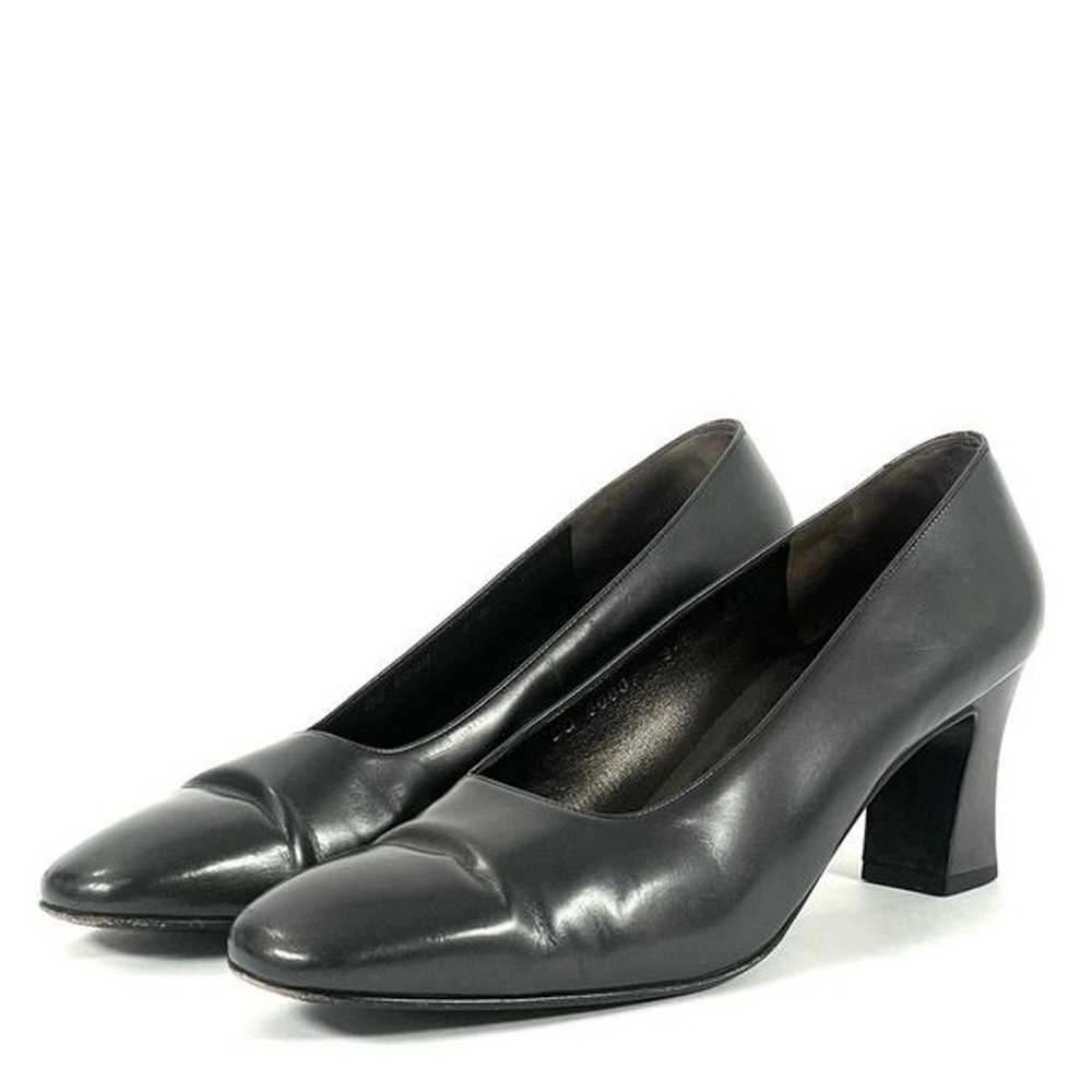 Salvatore Ferragamo Pumps Womens 9.5B Dark Charco… - image 3