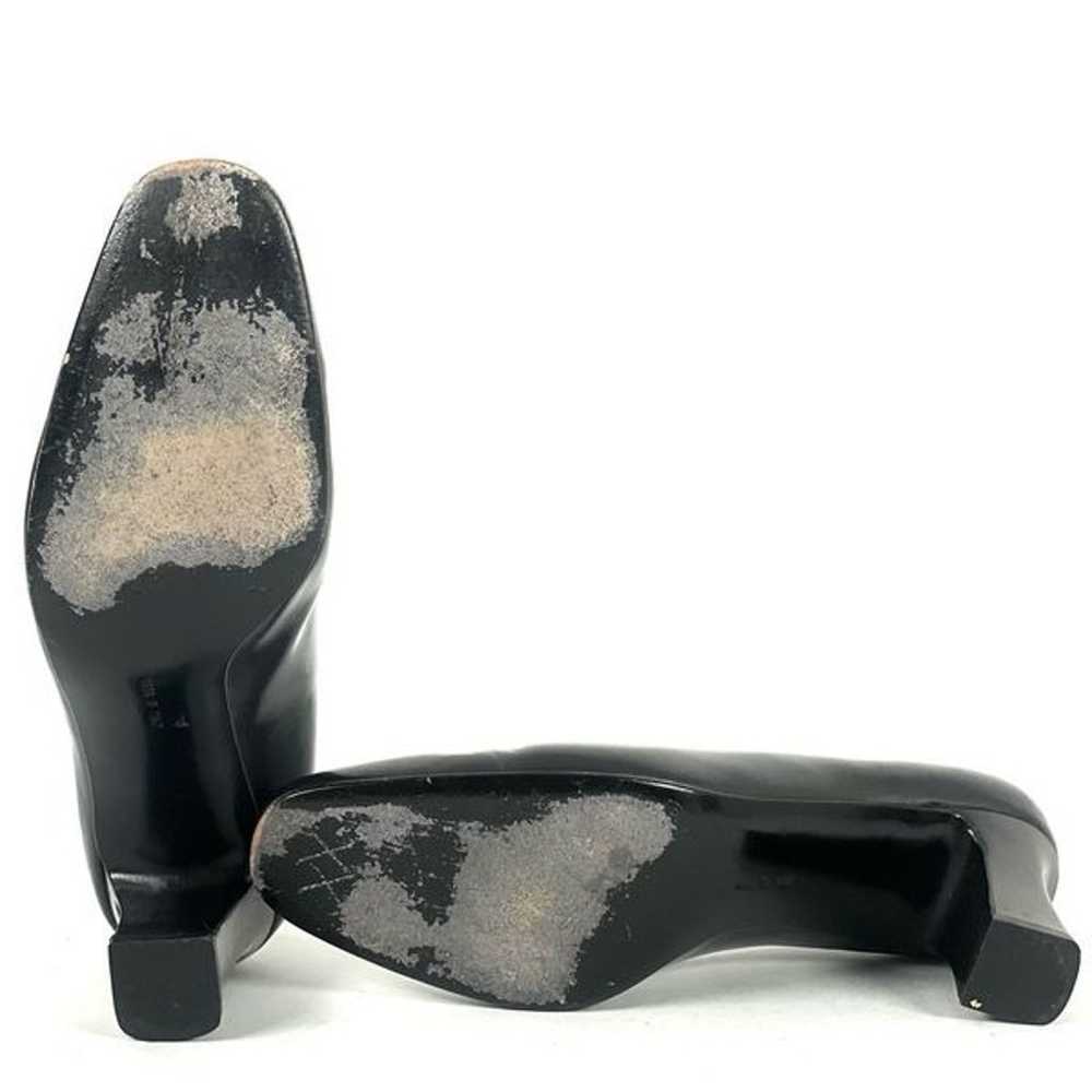 Salvatore Ferragamo Pumps Womens 9.5B Dark Charco… - image 4