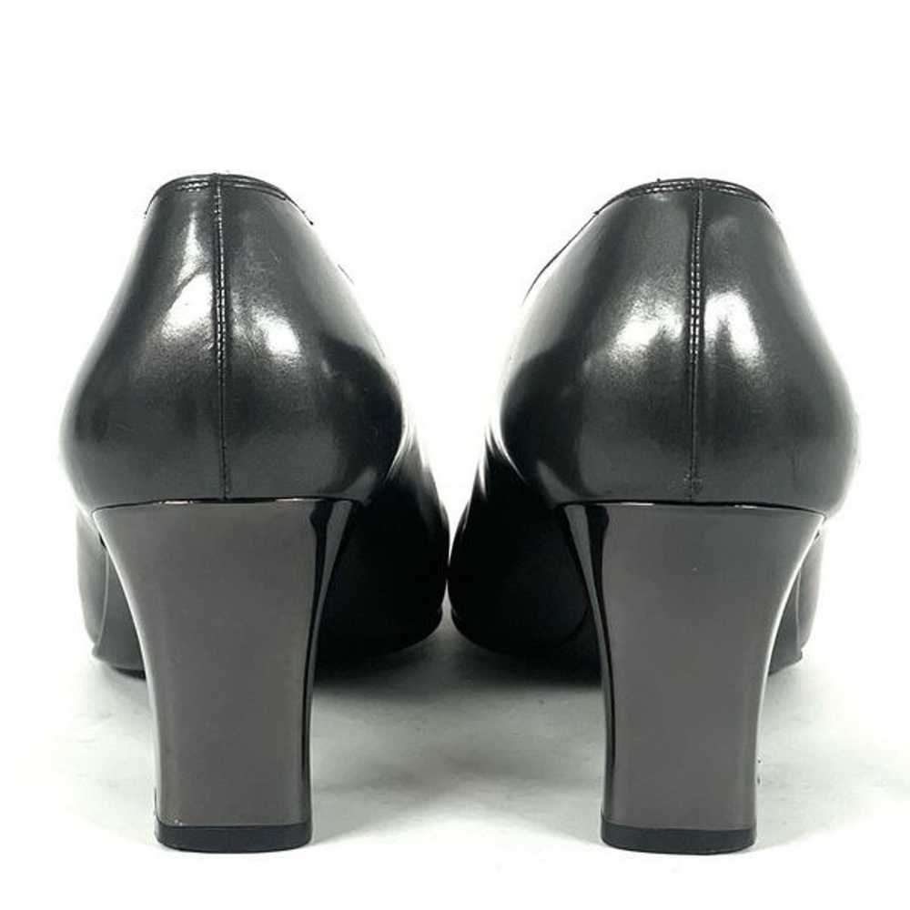 Salvatore Ferragamo Pumps Womens 9.5B Dark Charco… - image 9