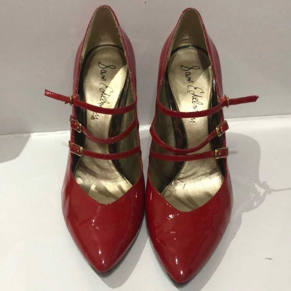 Red Stilletos size 10 - image 2