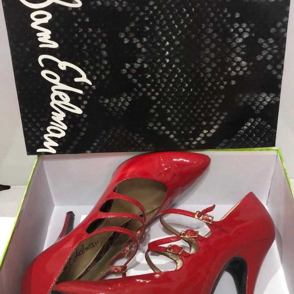 Red Stilletos size 10 - image 5