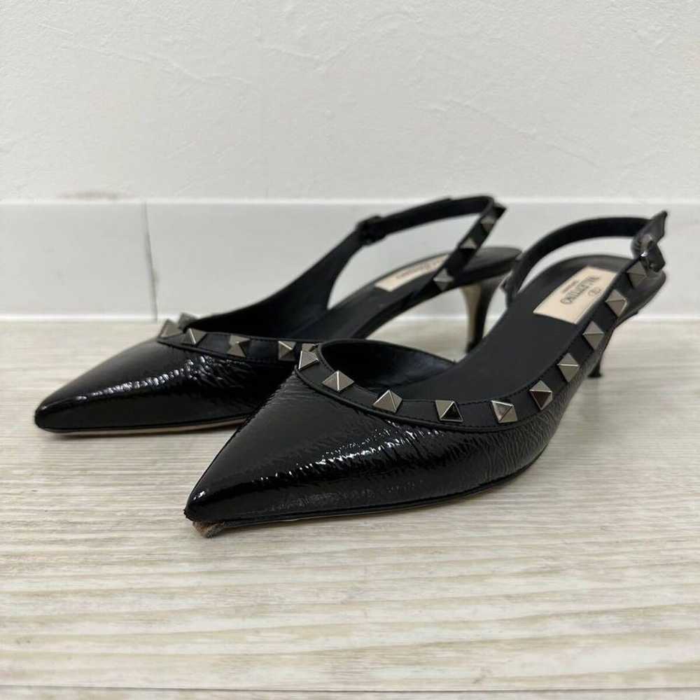 Valentino Garavani Patent Strap Heel Pumps Size 35 - image 1