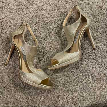 Jimmy Choo sandal heels size 37 - image 1