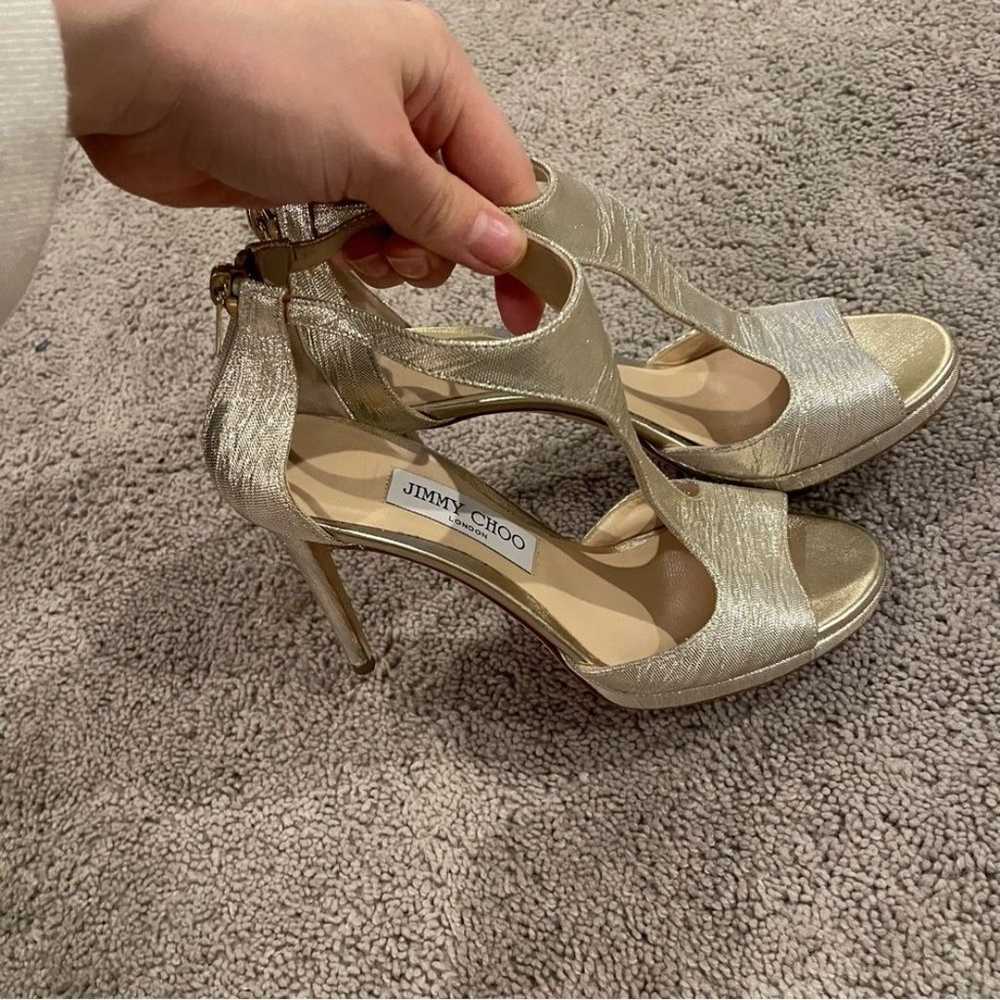 Jimmy Choo sandal heels size 37 - image 5