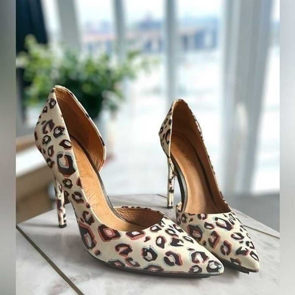 L.A.M.B. Camryn II Leopard Print platform D' Orsa… - image 4