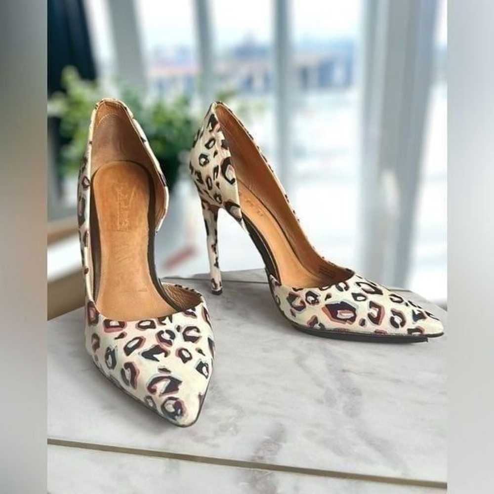 L.A.M.B. Camryn II Leopard Print platform D' Orsa… - image 7