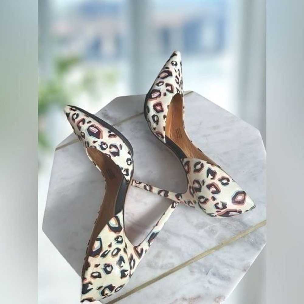 L.A.M.B. Camryn II Leopard Print platform D' Orsa… - image 8