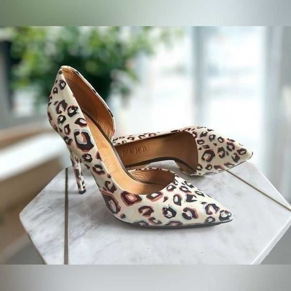 L.A.M.B. Camryn II Leopard Print platform D' Orsa… - image 9