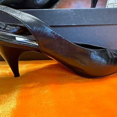 VARDA Women's Black Leather Shoes Made in Italy