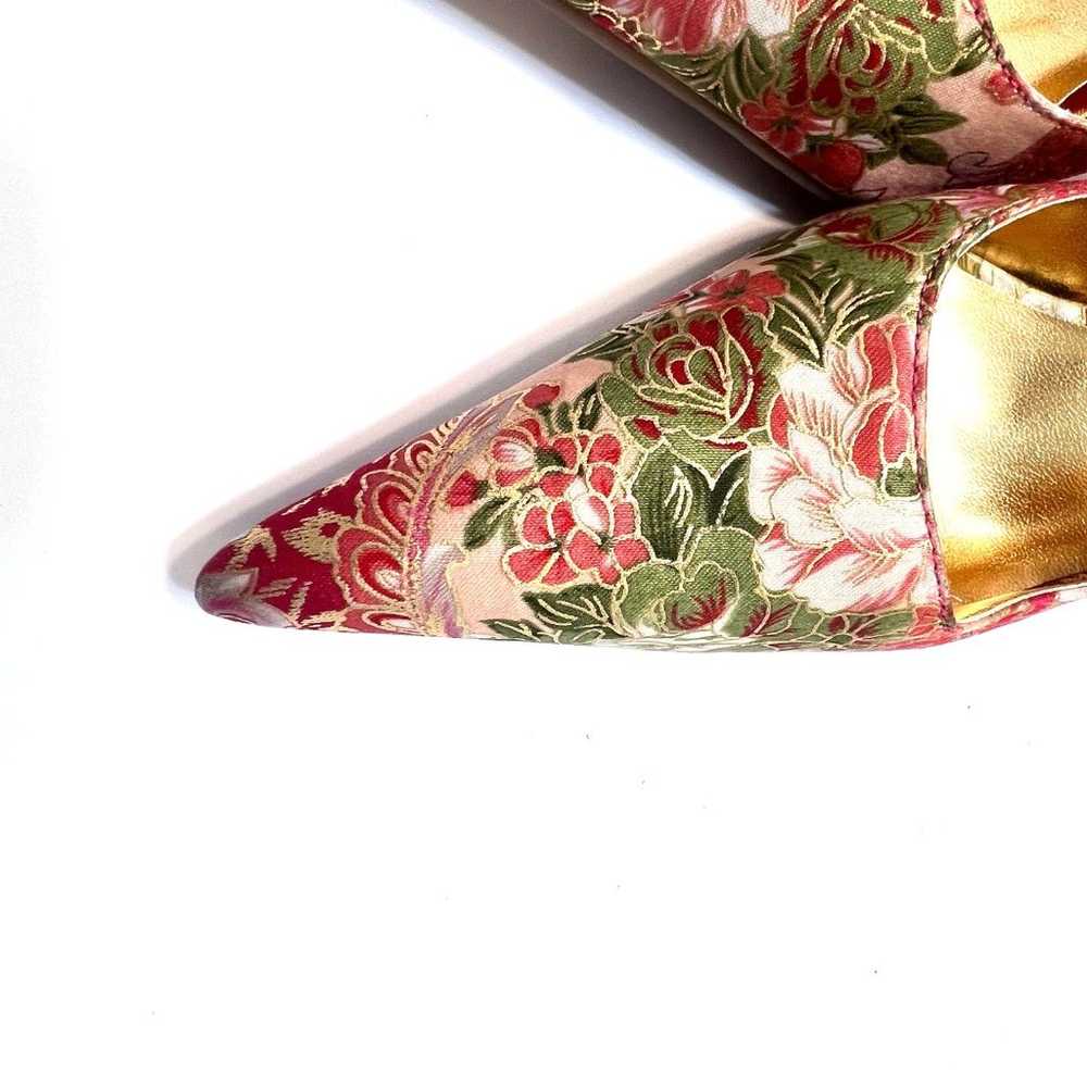 Miss me romantic chic flounce floral pump womens … - image 3