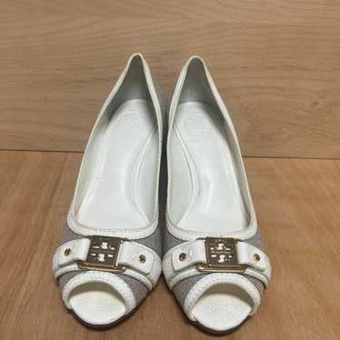 Tory Burch Ambrose Open Toe Wedge