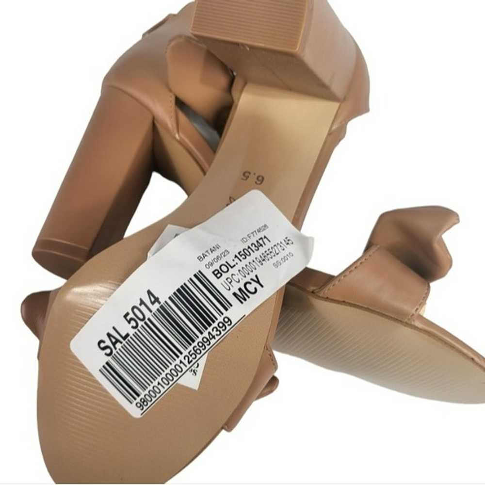 BCBGeneratiom Batani Block Heel Sandal Tan 6.5 - image 9