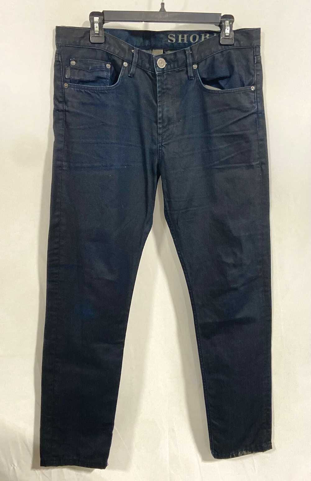 Burberry Men Blue Slim Straight Jeans Sz 34 - image 1