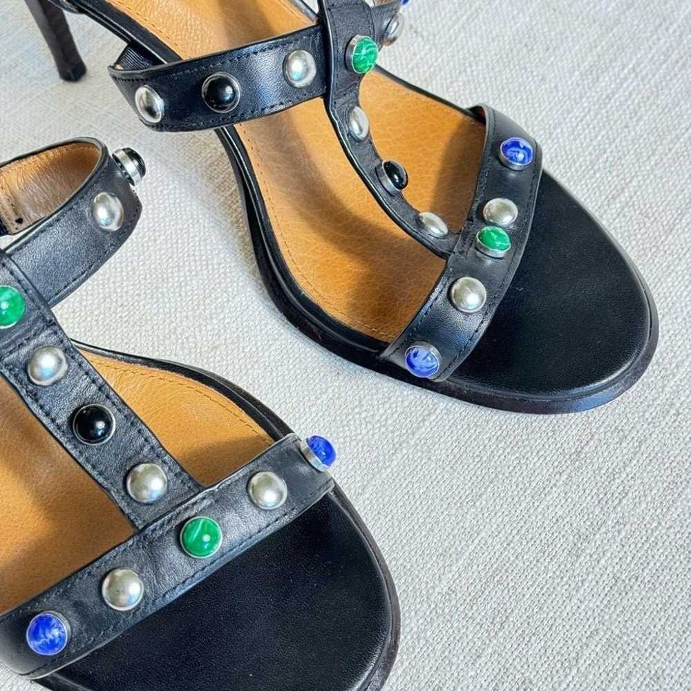 COACH Isabel Black Studded Heels |US 10 - image 2