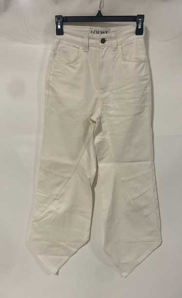 LOEWE White Flare Leg Jeans - Size 32 - image 1