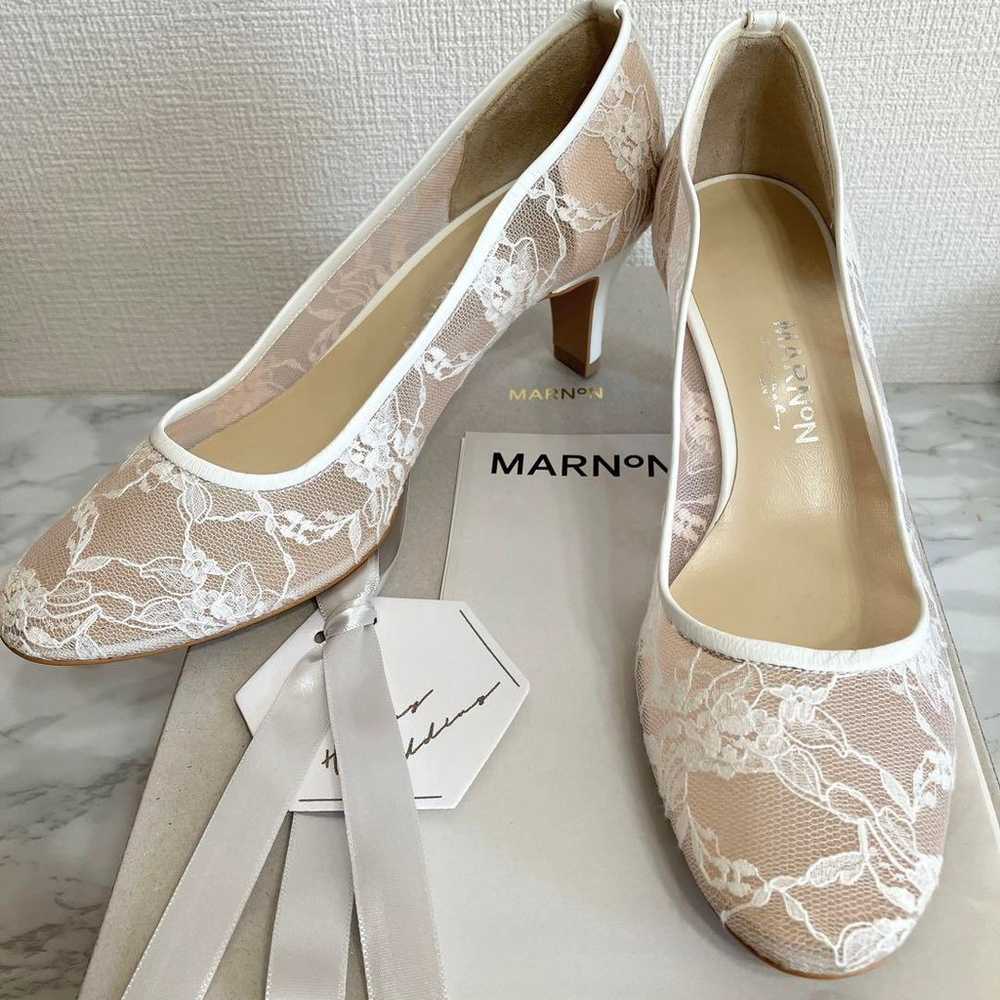 marnon Lace Wedding Pumps - image 3