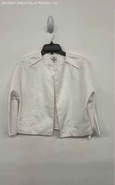 Worthington White Cardigan Blazer Jacket - Size L - image 1